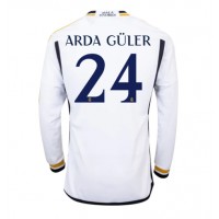 Fotballdrakt Herre Real Madrid Arda Guler #24 Hjemmedrakt 2023-24 Langermet